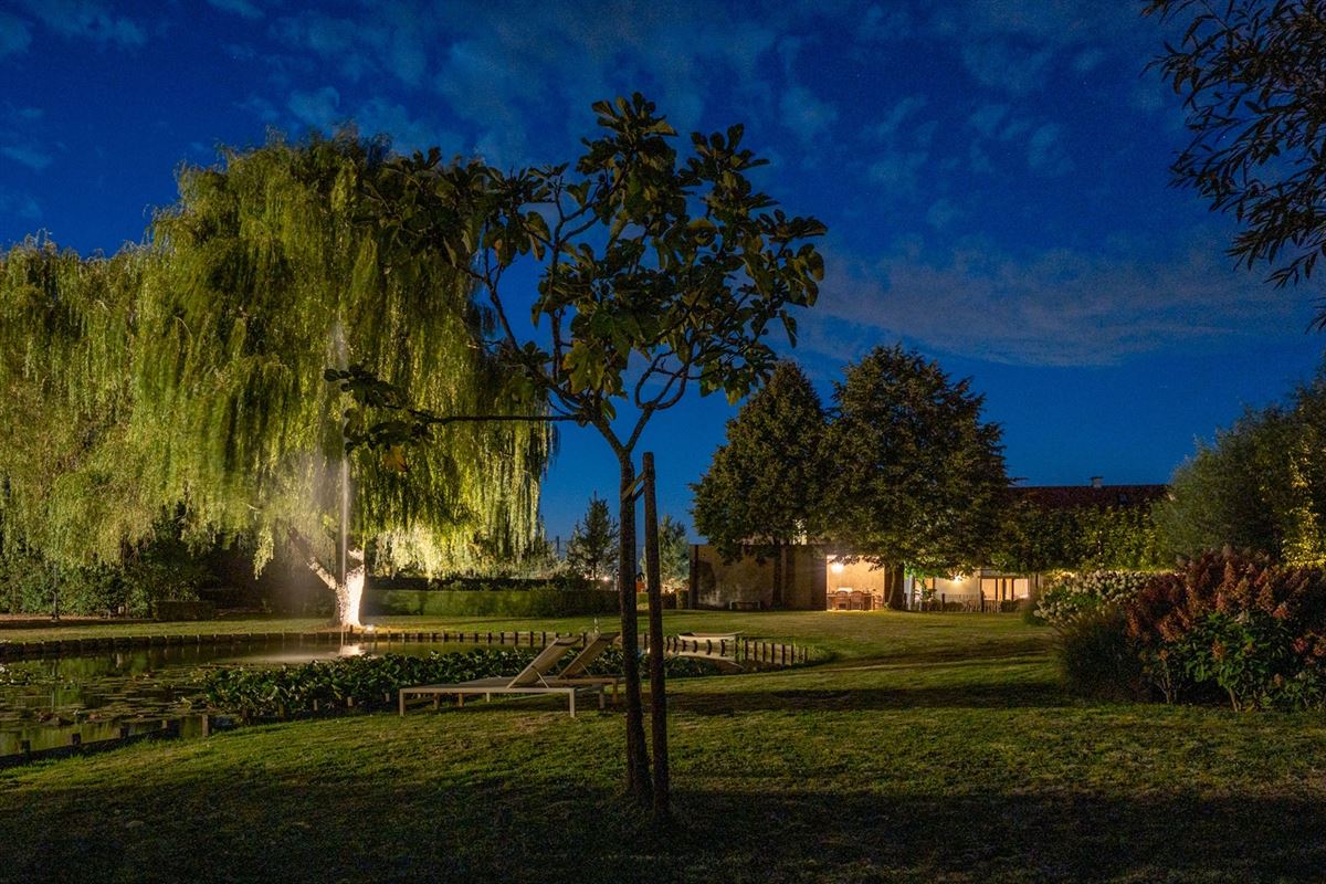 Unique, luxurious farmhouse with an indoor pool, spa, and golf course