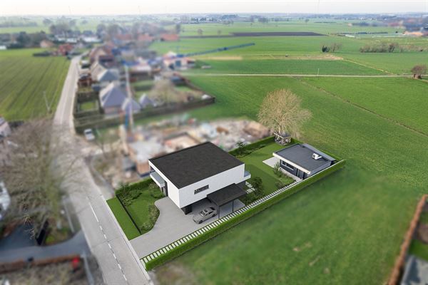 Newly built villa with outbuilding near the center of Hoogstraten