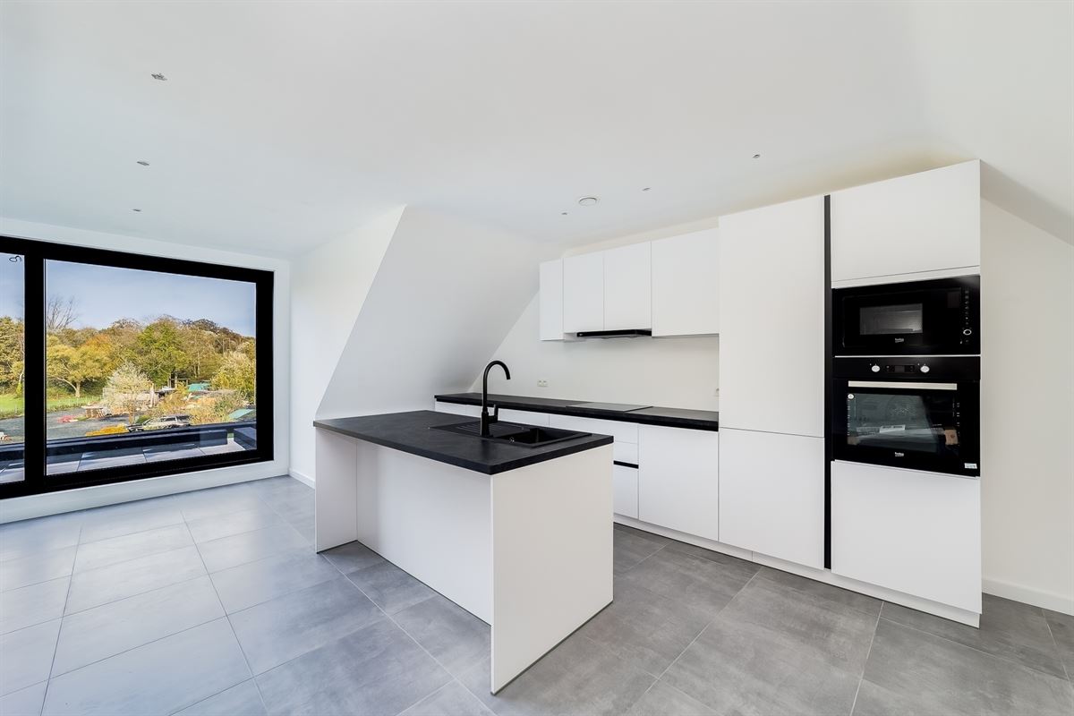 Duplex nieuwbouw appartement 2 slpk met terras en P