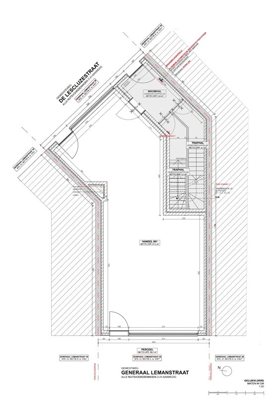Projectgrond / comm glvl + 5 appt