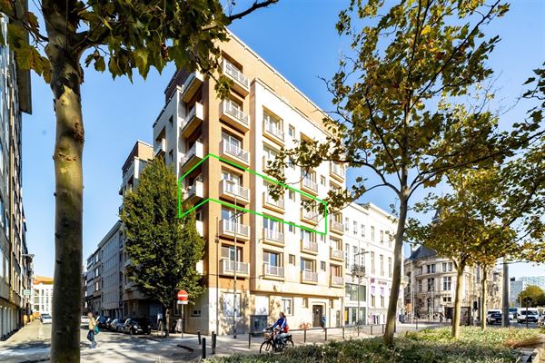 Prachtig en licht 1-slk hoekappartement op de Britselei
