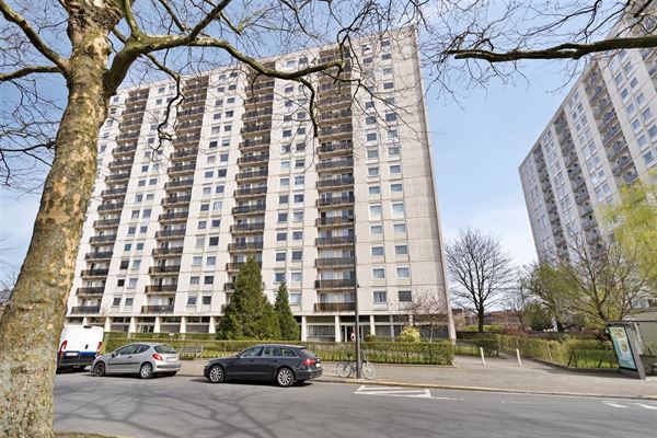 appartement met prachtig uitzicht op de skyline van Antwerpen