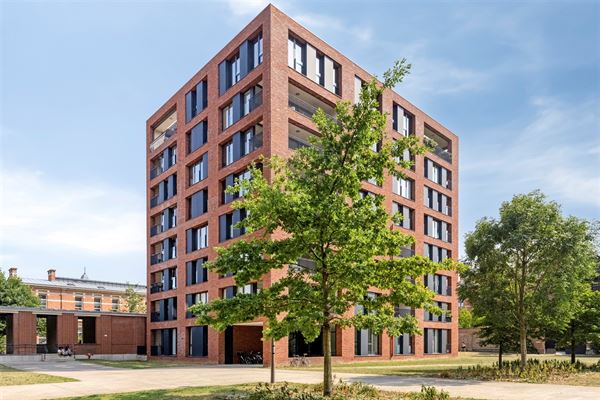 Subliem appartement met ruim terras en parking in't Groen Kwartier