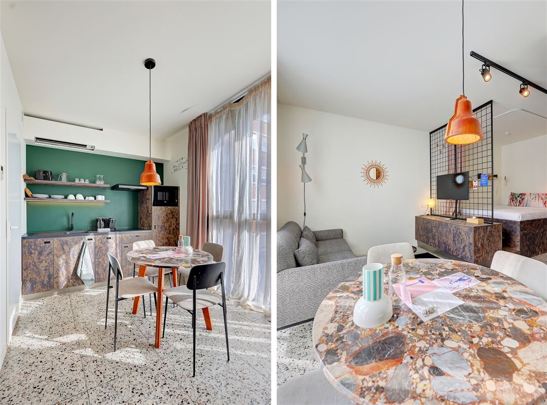 Gemeubileerde deluxe room bij YUST in Antwerpen Berchem