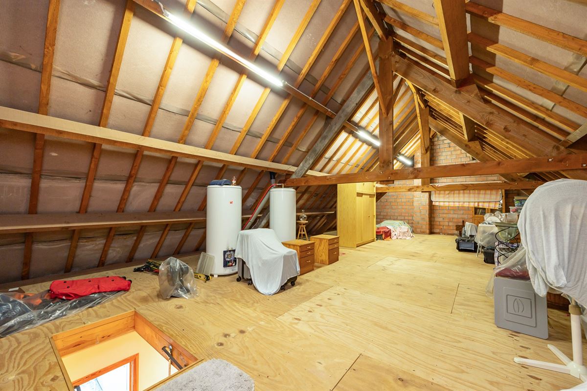 Ruime woonst, polyvalente ruimte, studio en garage