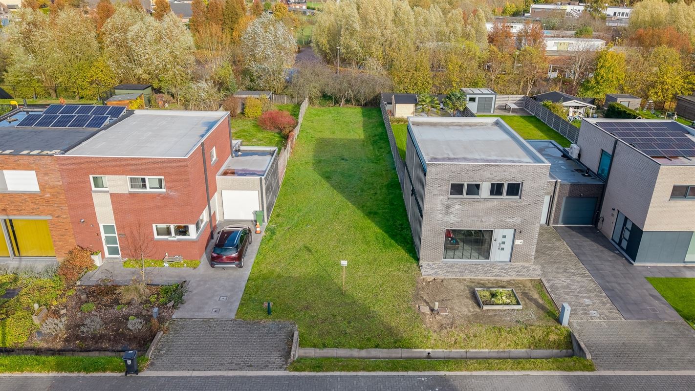 Perceel bouwgrond van 448 m² voor HOB in doodlopende straat