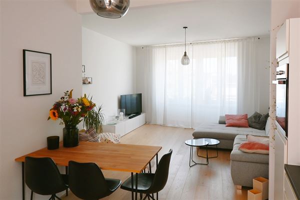 Modern en lichtrijk 1-slaapkamer appartement in Mortsel