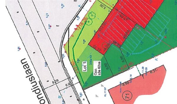 Bouwgrond (362 m²) geschikt voor HOB te Duffel