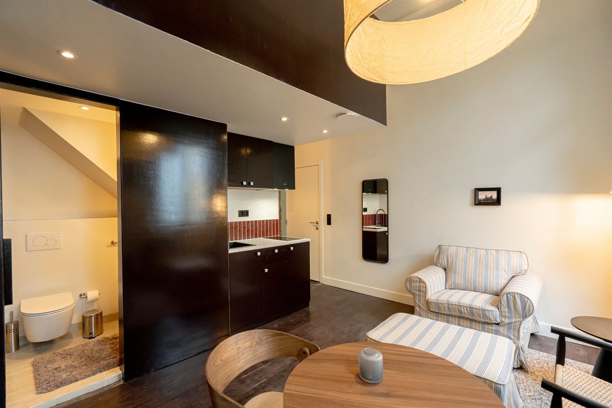Stijlvolle all-in gemeubelde studio in hartje Antwerpen