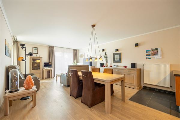 Instapklaar energiezuinig appartement met 2 slaapkamers en terras in Burcht