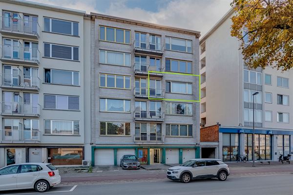 Prachtig appartement met 2 slaapkamers, terras en garagebox!