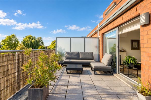 Fantastisch duplex appartement met 18m² terras in centrum