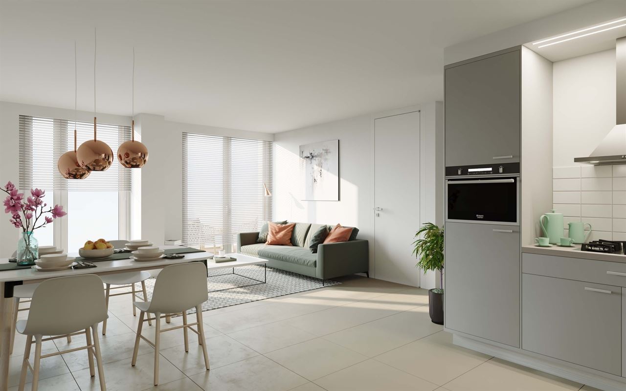 Verhuurde service flat in beheerd complex op het Eilandje
