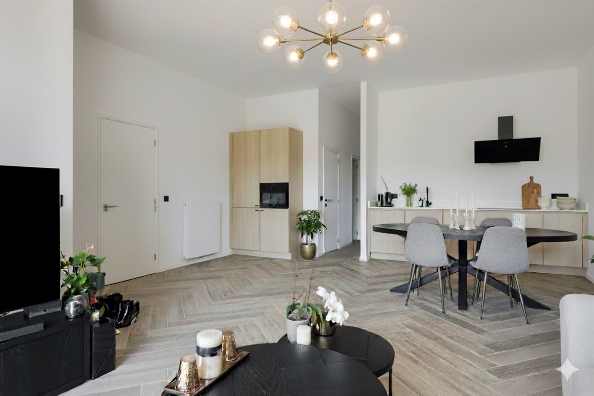 Prachtige penthouse met terras en 2 slaapkamers.