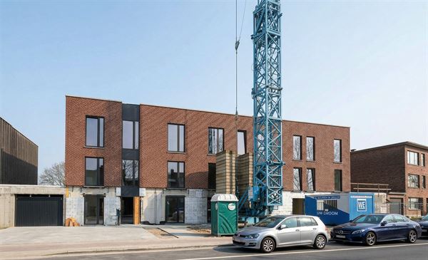 Gelijkvloersappartement met 1 slaapkamer en tuin.