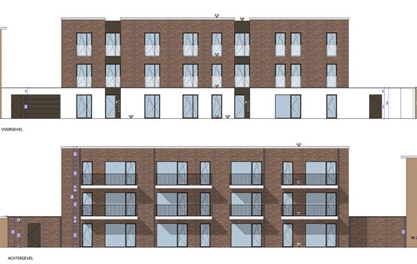 Gelijkvloersappartement met 2 slaapkamers en tuin.