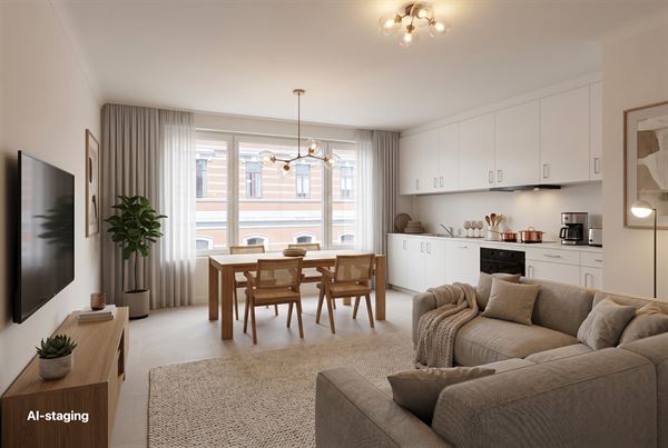 Prachtige vernieuwd 2 slpk appartement.