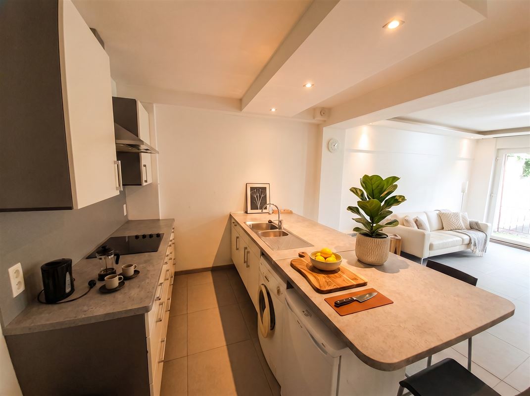 Ruime appartement met zalig terras nabij Centraal Station.
