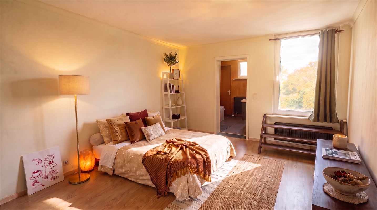 Charmant dakappartement met prachtig uitzicht.