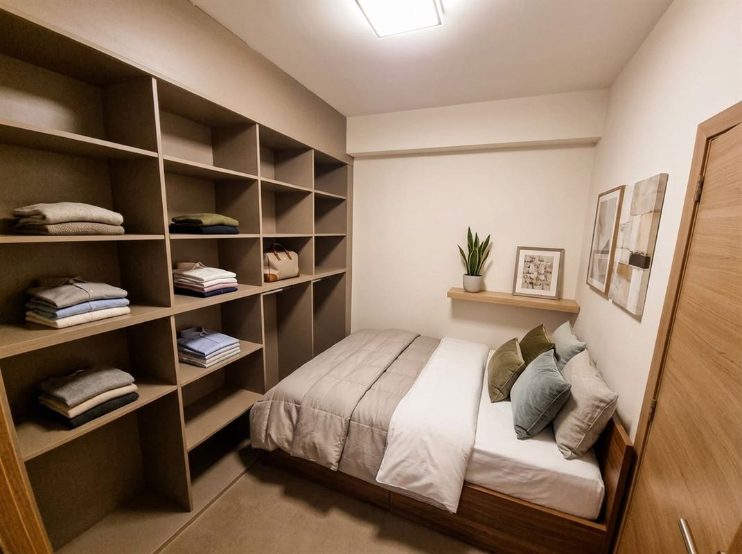 Ruime appartement met zalig terras nabij Centraal Station.