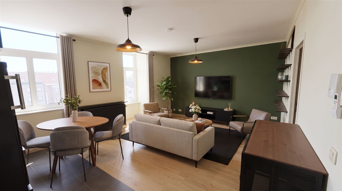 Charmant dakappartement met prachtig uitzicht.
