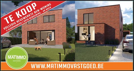 Moderne nieuwbouw woning met duurzame voorzieningen in Mol
