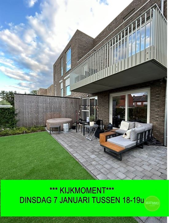 Gelijkvloers appartement met 1 slaapkamer te Mol-Ezaart