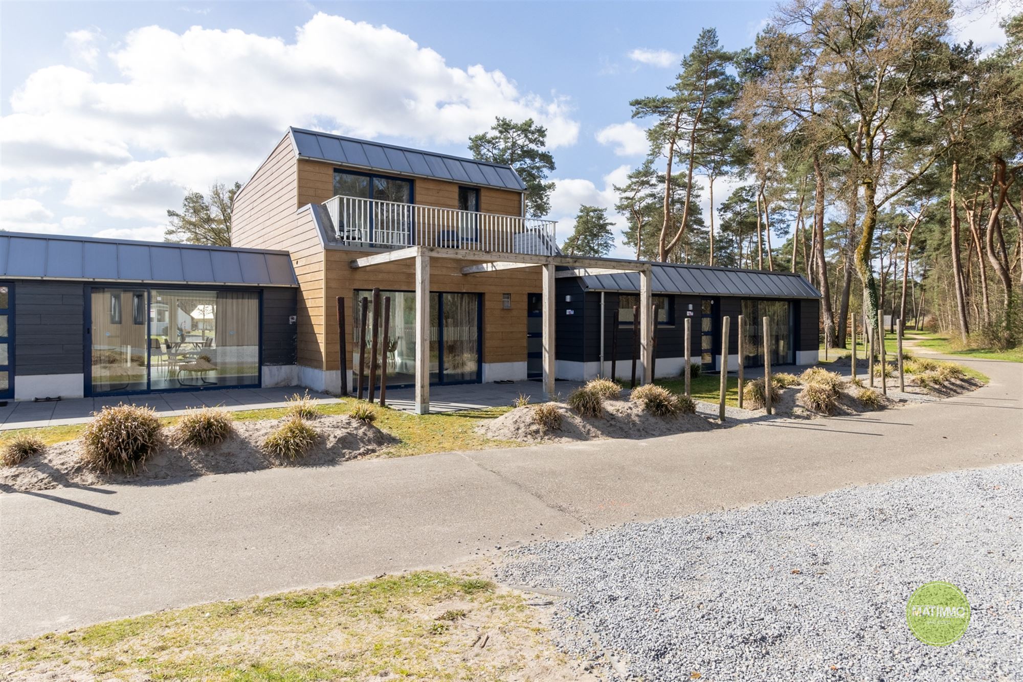 Moderne vakantiebungalow in EuroParcs Zilverstrand te Mol