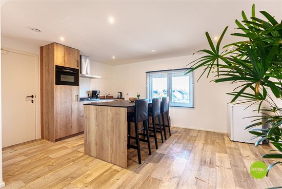 Volledig gerenoveerd 1-slaapkamerappartement met garage