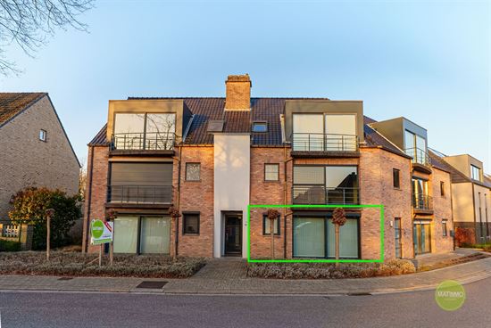 Energiezuinig gelijkvloers appartement met 2 slpks te Mol