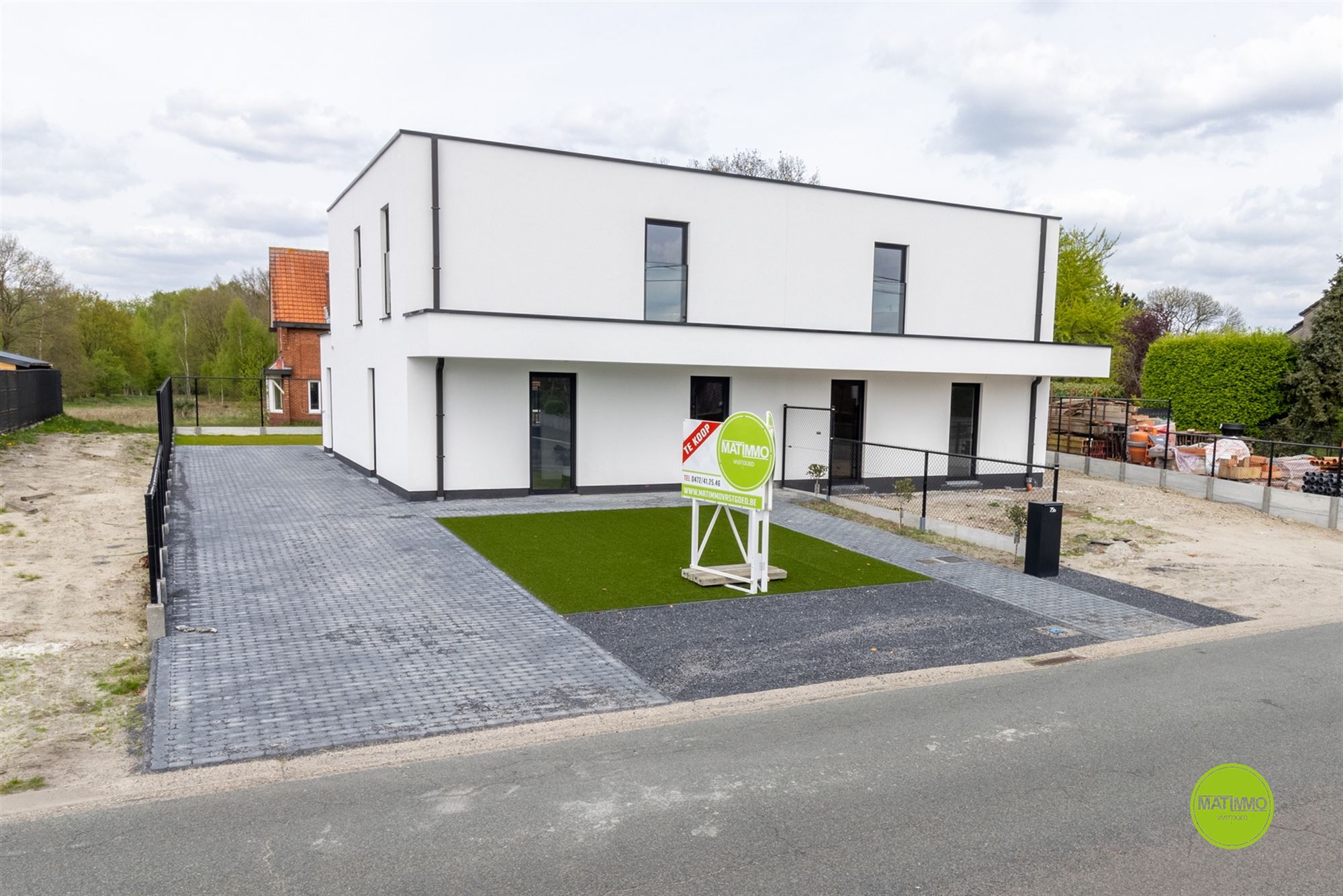 Moderne BEN-nieuwbouwwoning met topafwerking