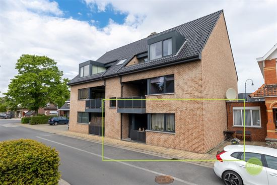 Gelijkvloers appartement met 2 slaapkamers in Balen