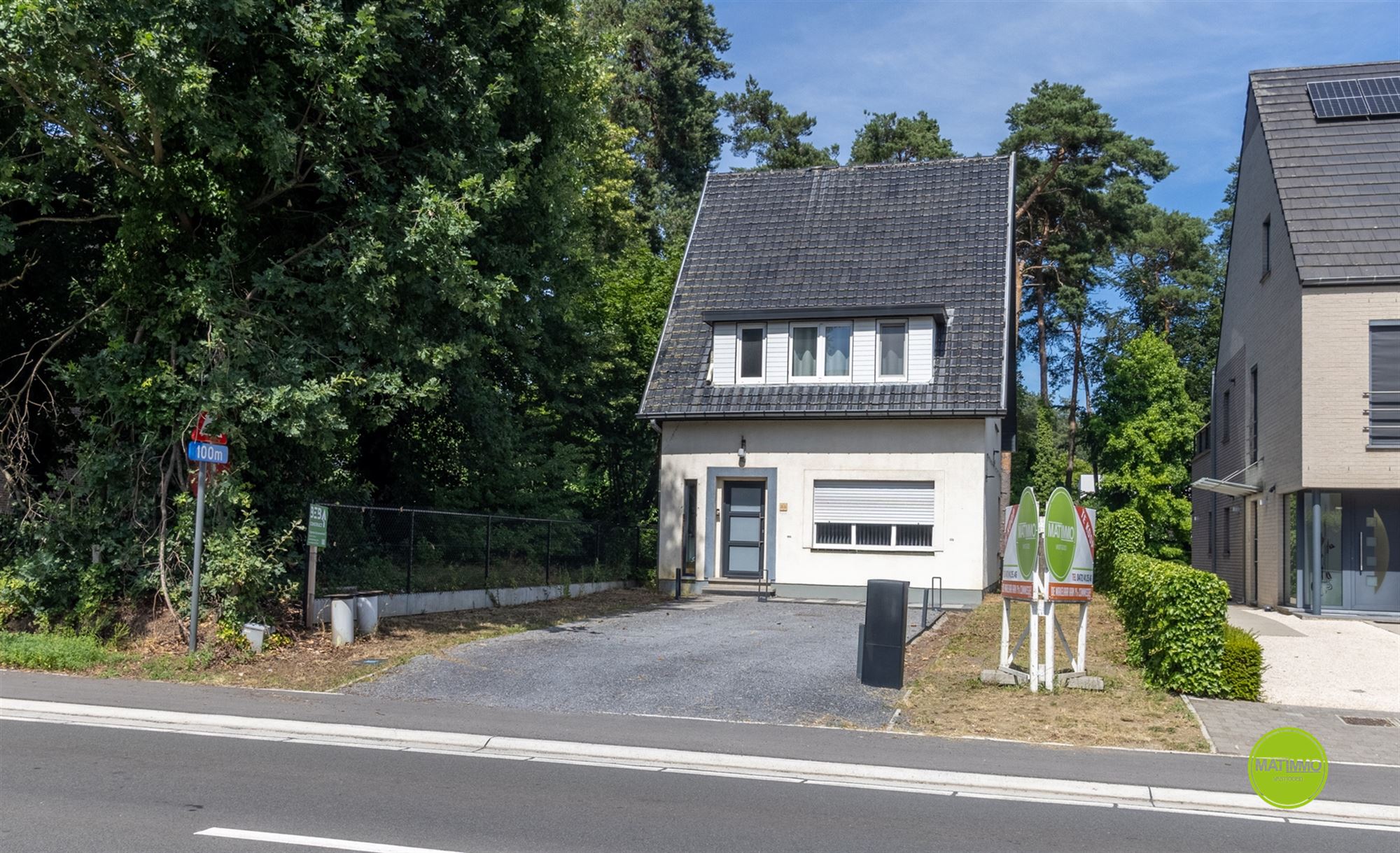 Leuke open bebouwing in centrum Averbode