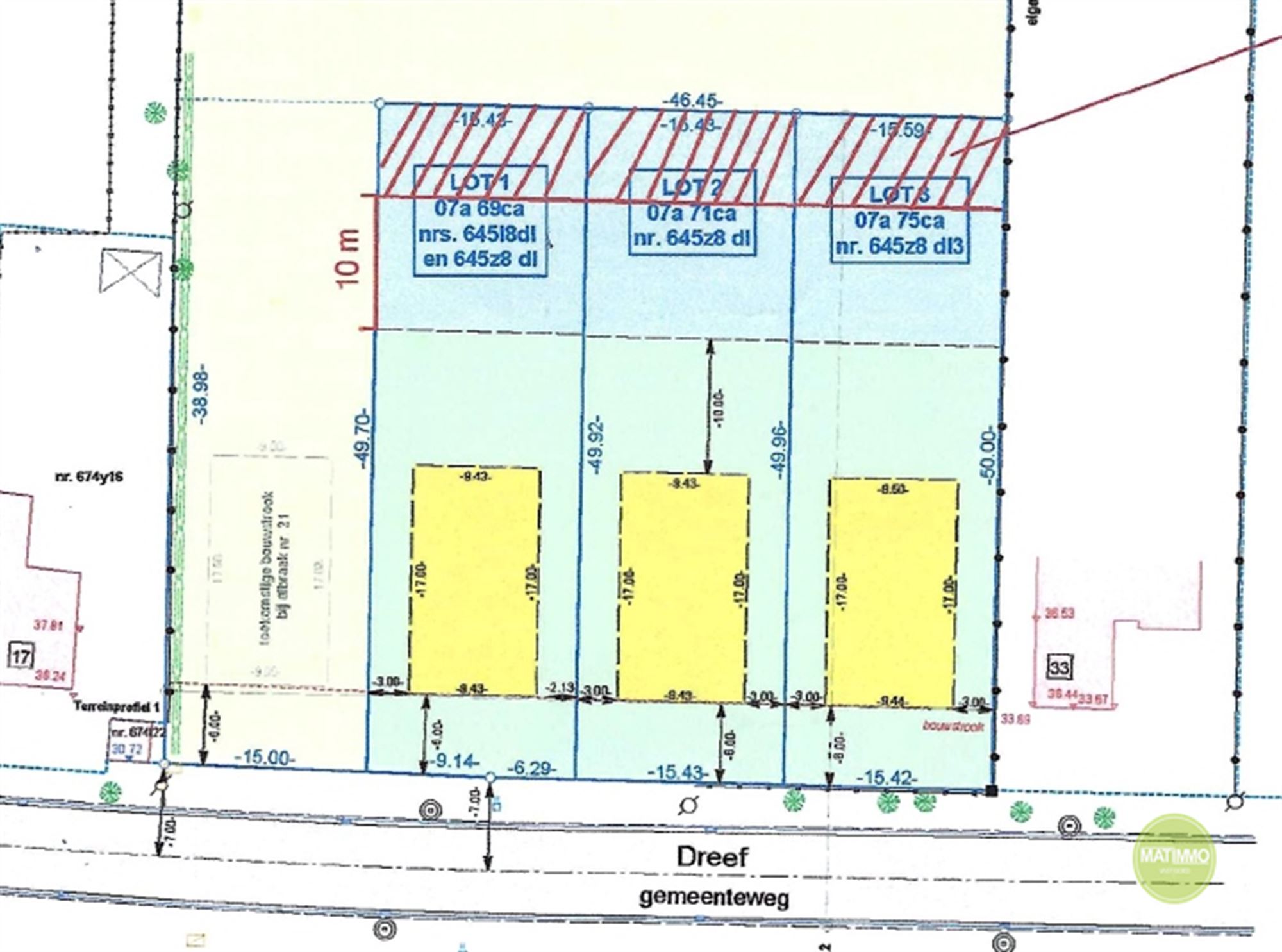 Bouwgrond voor open bebouwing op een perceel van 769m² te Mol