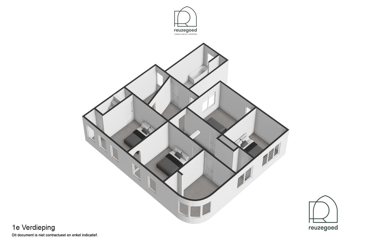 Te renoveren huis (tweewoonst)  met mogelijkheid tot 2 bouwgronden