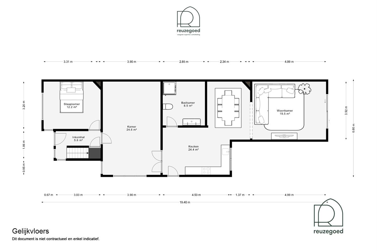 Halfopen bebouwing met bijgebouw en veel potentieel te koop in Bonheiden
