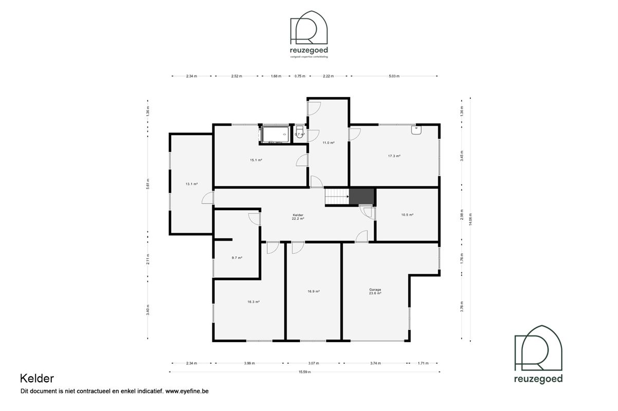 Groot te renoveren ingenieurswoning met veel karakter