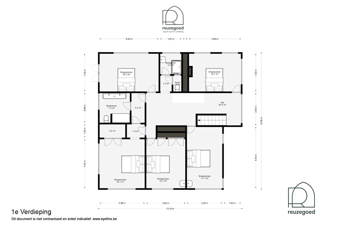 Groot te renoveren ingenieurswoning met veel karakter