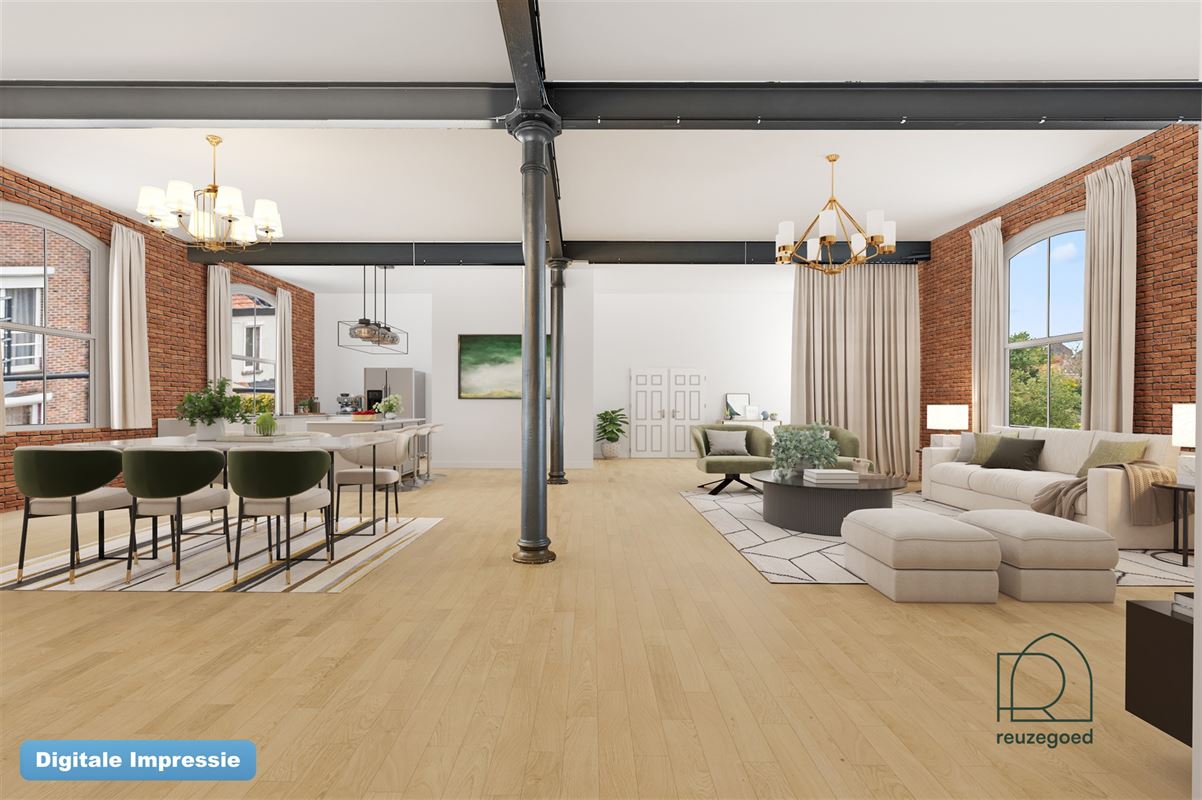 Unieke loft in Mechelen wonen in de iconische Usine à Vapeur