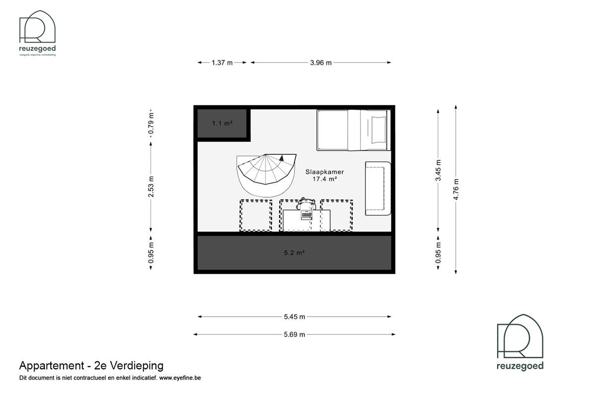 Parel van een triplex (2-3 slaapkamers) in hartje Mechelen!