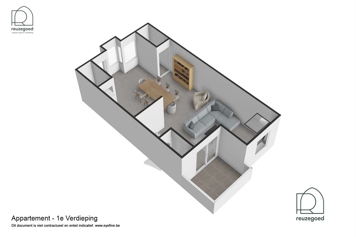 Parel van een triplex (2-3 slaapkamers) in hartje Mechelen!