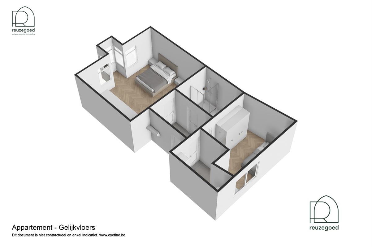 Parel van een triplex (2-3 slaapkamers) in hartje Mechelen!