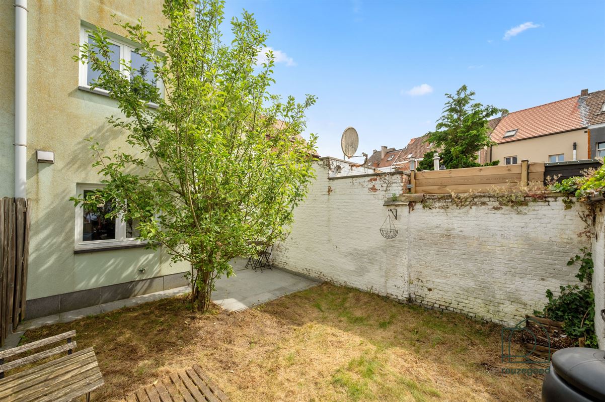 Instapklaar gelijkvloers appartement met 1 slaapkamer en tuin op toplocatie in Mechelen