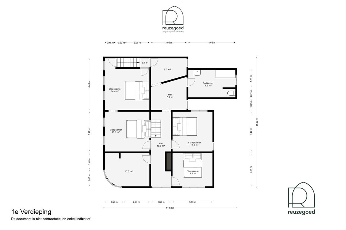 Te renoveren huis (382m²) met mogelijkheid tot 2 bouwgronden