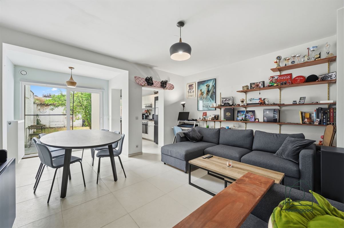 Instapklaar gelijkvloers appartement met 1 slaapkamer en tuin op toplocatie in Mechelen