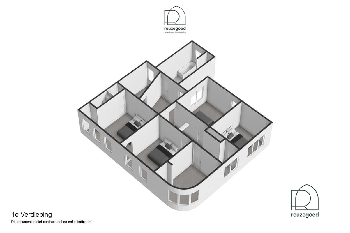 Te renoveren huis (382m²) met mogelijkheid tot 2 bouwgronden