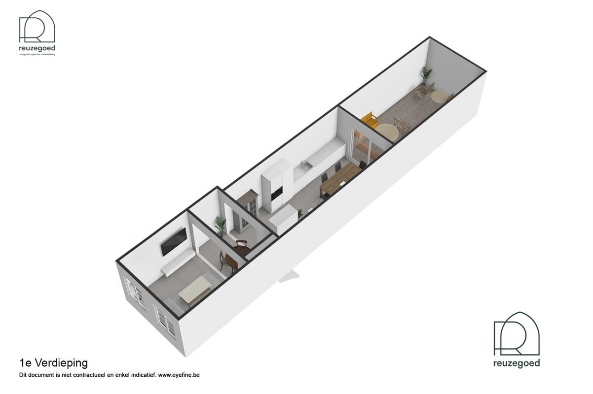Instapklare stadswoning met garage en 3 slaapkamers op een toplocatie in Mechelen