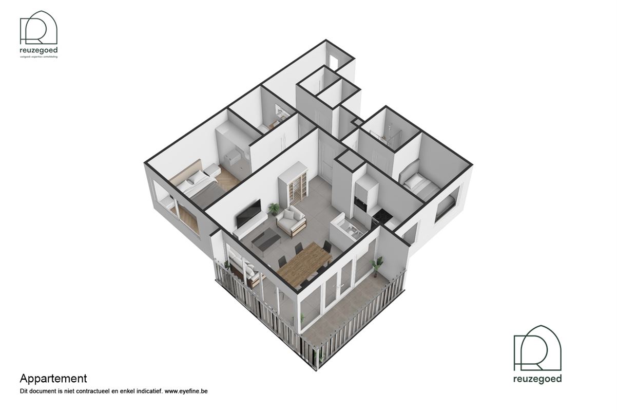 Instapklare investering met 2 slaapkamers op toplocatie in Evere