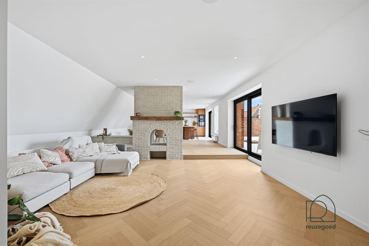 Uniek gerenoveerde penthouse (3 slaapkamers) met riant terras en prachtig zicht over Mechelen