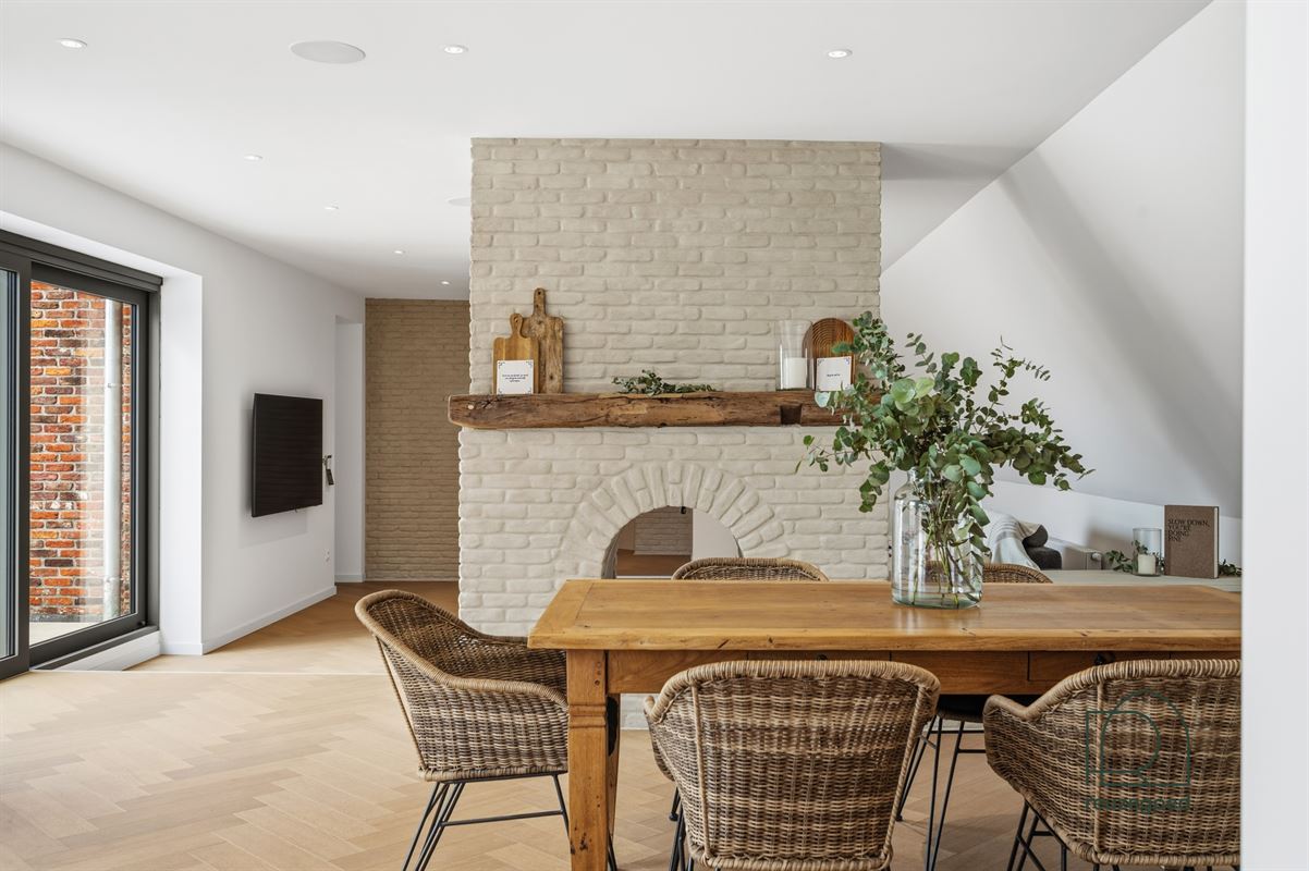 Uniek gerenoveerde penthouse (3 slaapkamers) met riant terras en prachtig zicht over Mechelen